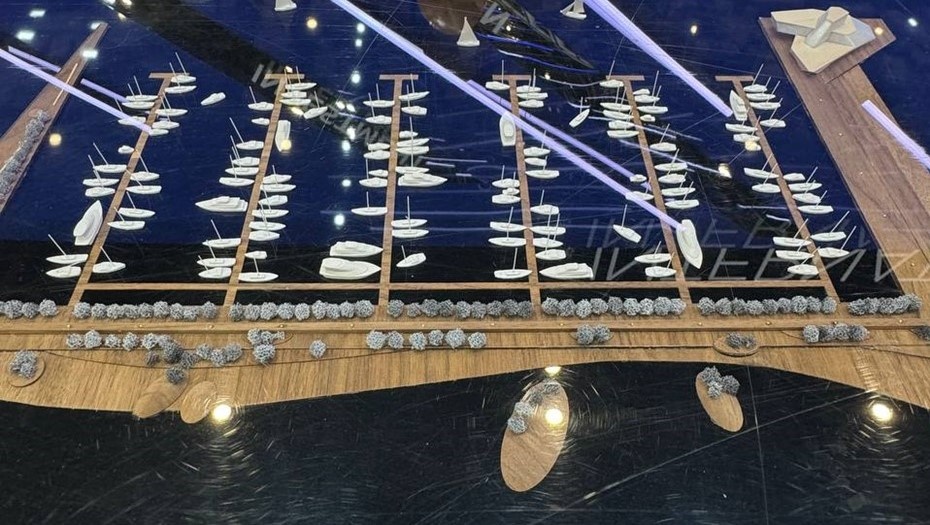    Макет мегакурорта "Горская" Автор фото: "ДП"