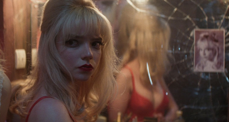 Аня Тейлор-Джой в фильме «Прошлой ночью в Сохо»