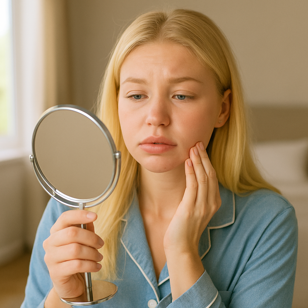 Отек лица — это скопление избыточной жидкости в межклеточном пространстве тканей. 