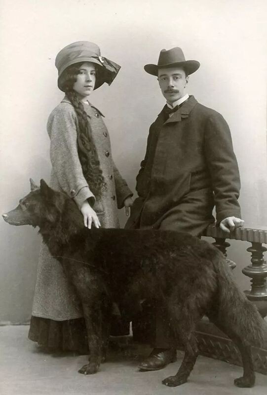Надежда Ладыгина-Котс и Александр Котс. Фотоархив Государственного Дарвиновского музея