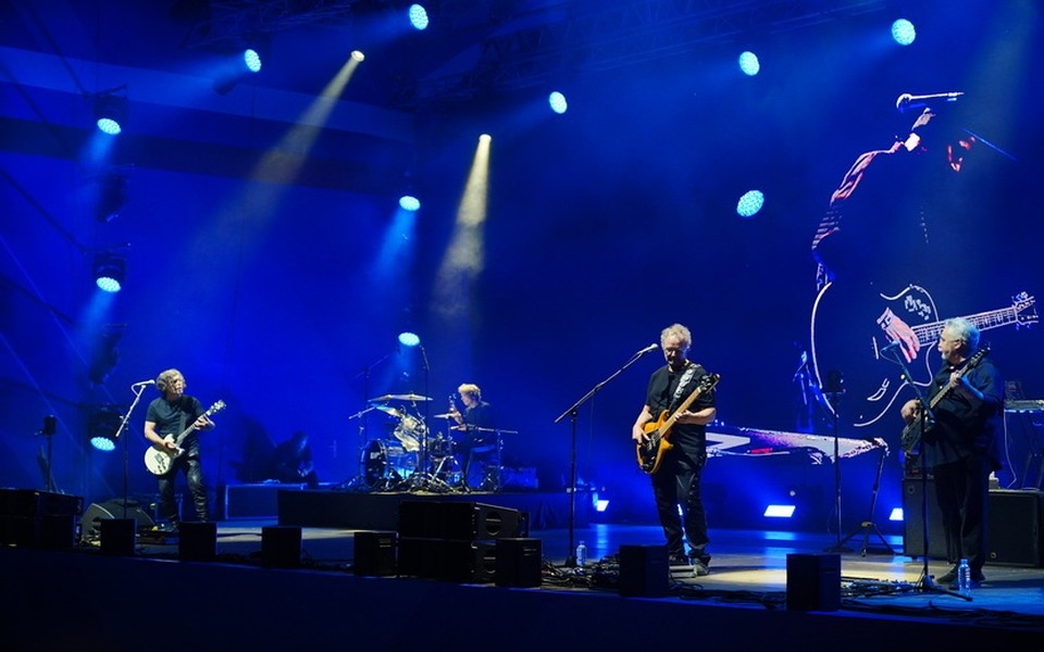    В этот вечер группа «Кино» объединила поколения. Фото: пресс-служба Администрации Ижевска