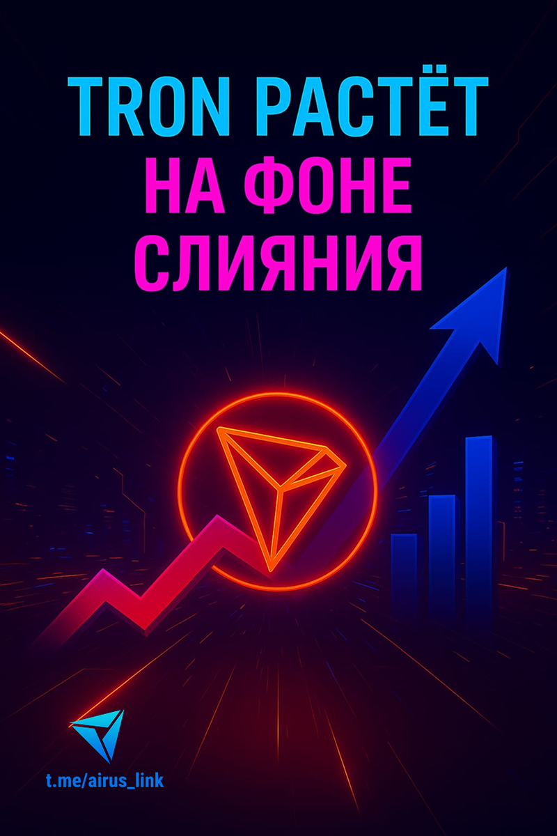 Tron растёт на фоне слияния 
