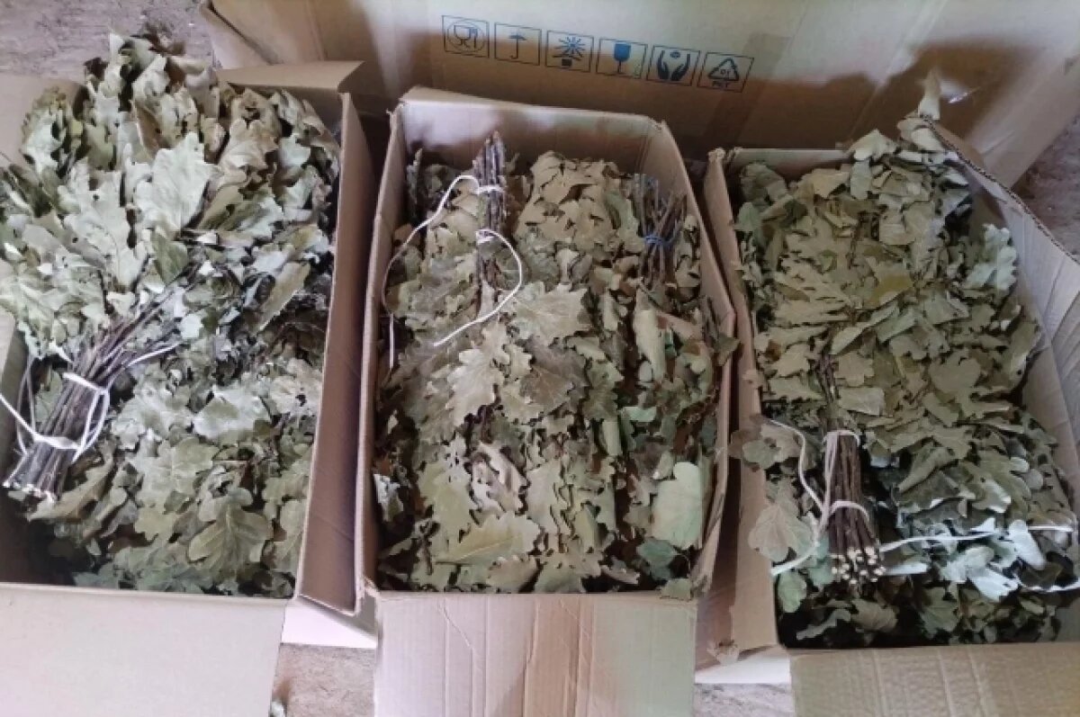    Удмуртия экспортировала 8 тысяч банных веников в США, Израиль и Австрию