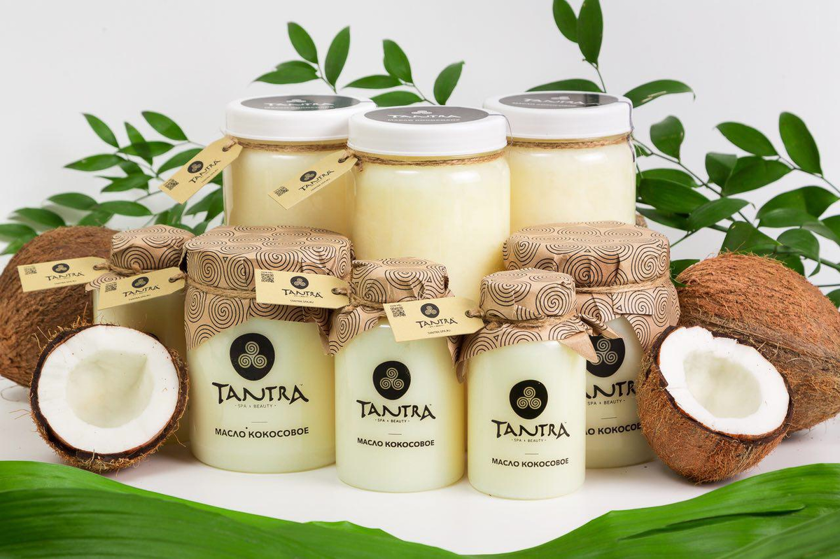 Кокосовое масло в банке ИНПЛАЙН 600 мл