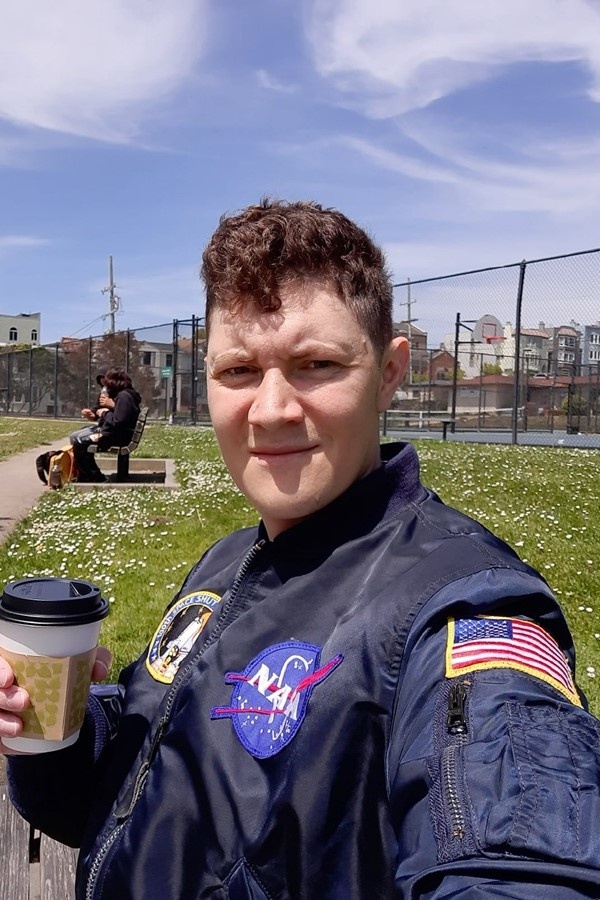 «Отдыхаю в сквере в Сан-Франциско»