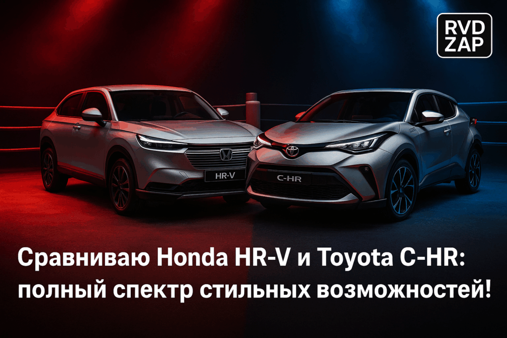    Сравнительный анализ Honda HR-V и Toyota C-HR admin