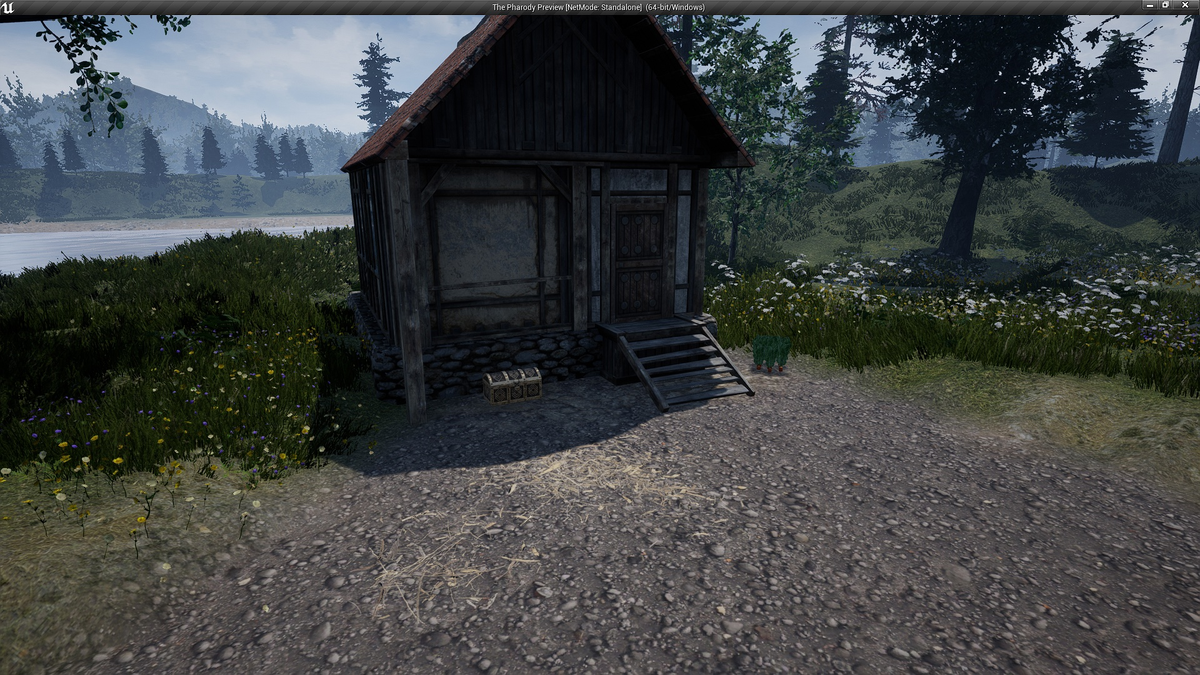 Домик Героя. Вид снаружи.