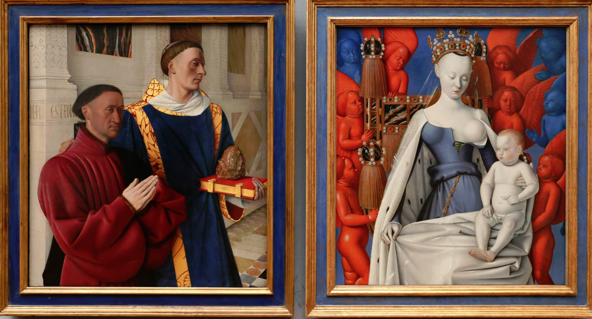 Жан Фуке. "Меленский диптих"