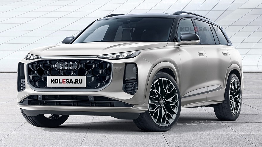    Рендер обновлённого Audi Q6
