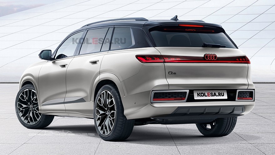    Рендер обновлённого Audi Q6