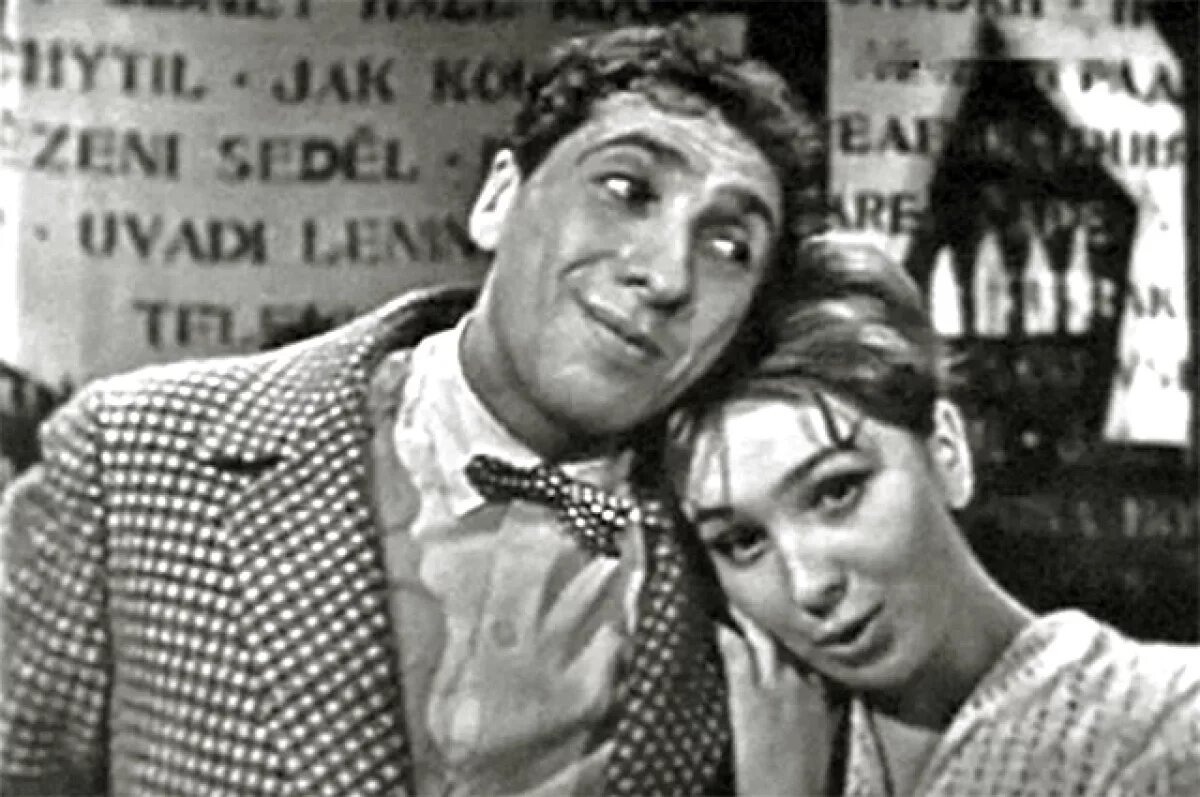   Сергей Юрский и Наталья Тенякова в телесериале «Большая кошачья сказка». 1965 г.