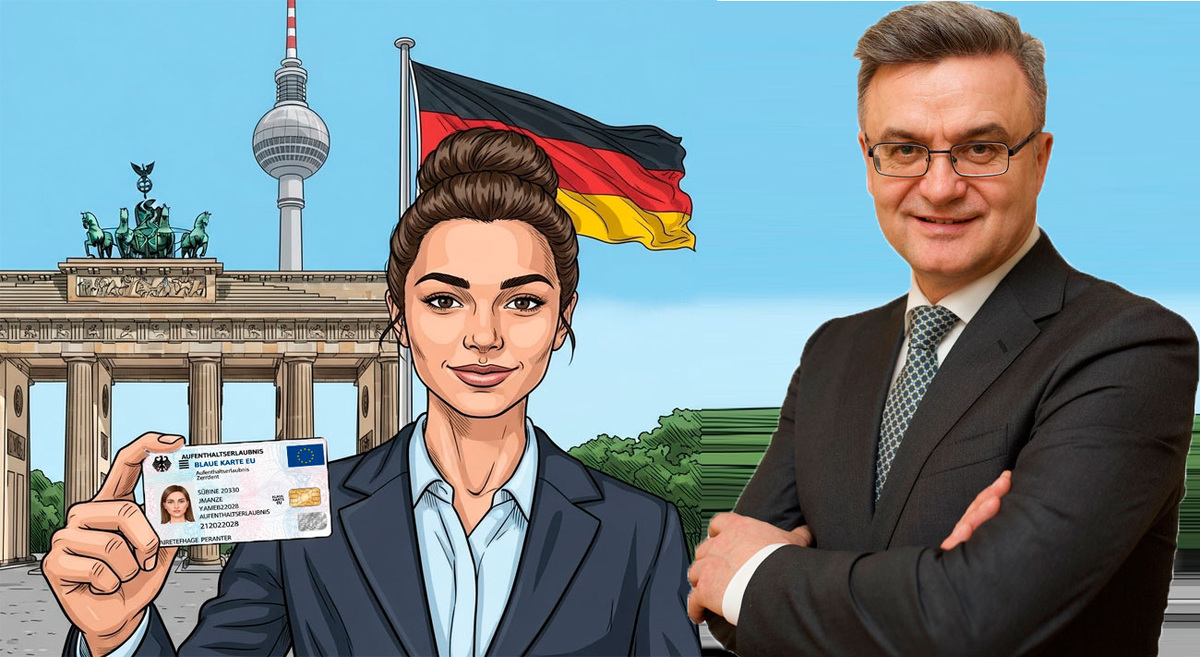 Голубая карта Германии. Трудовая миграция и вид на жительство Германии. Адвокаты в Берлине