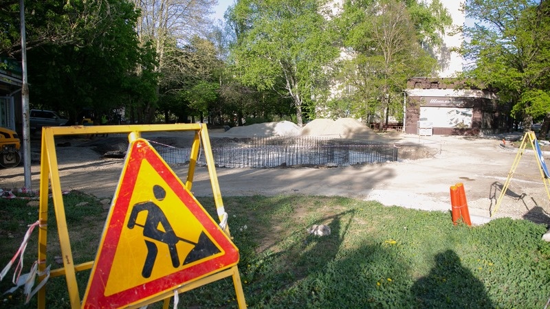    Благоустройство территорий дошло и до маленьких посёлков Фото: ИА «Победа26»