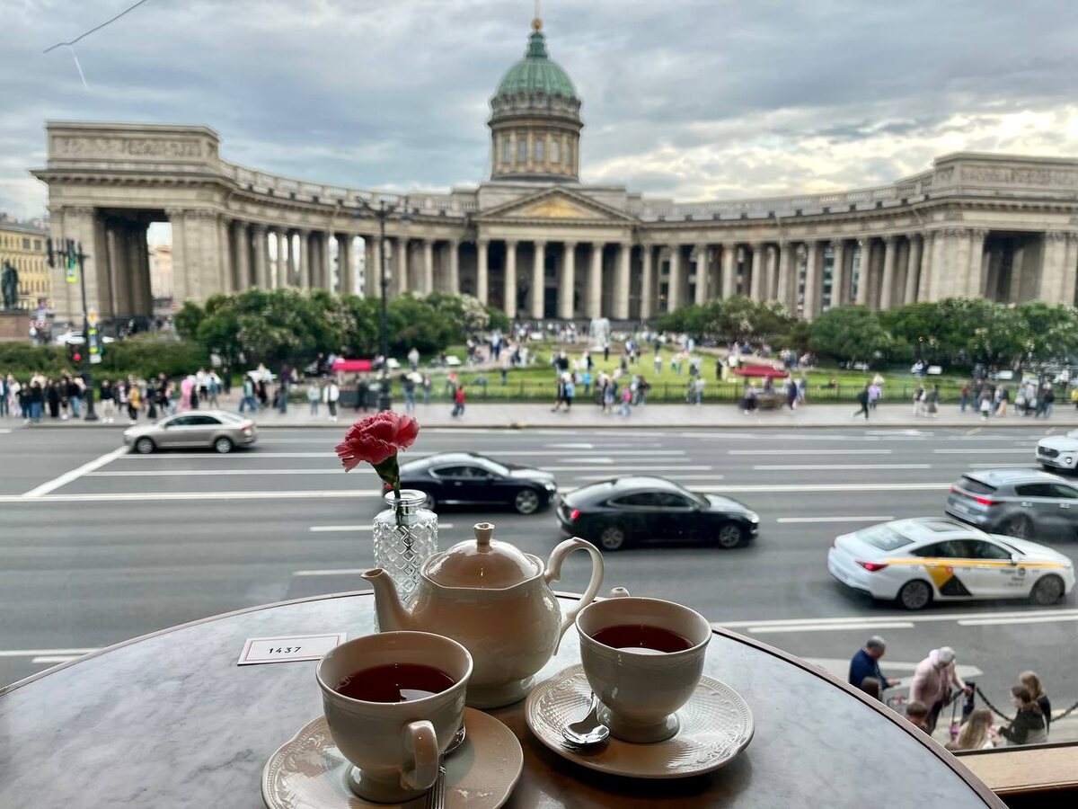 вид с нашего столика