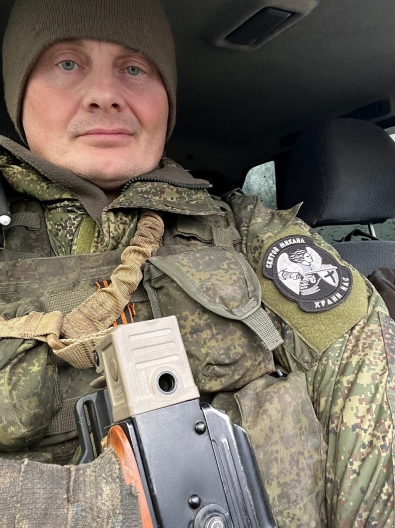    В 2023 году Михаил Полынков ушел на фронт. Фото: соцсети