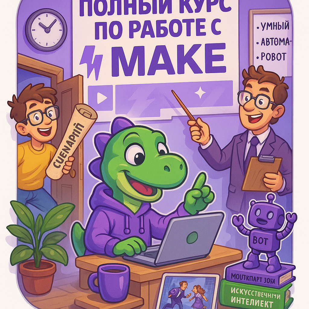    Как Make превращает рутину в магию: твой путь к автоматизации без программирования и вредных привычек Артур Хорошев