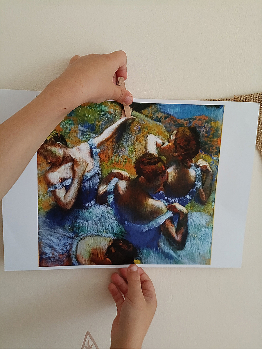 Изучаем картину Голубые танцовщицы Эдгар Дега 