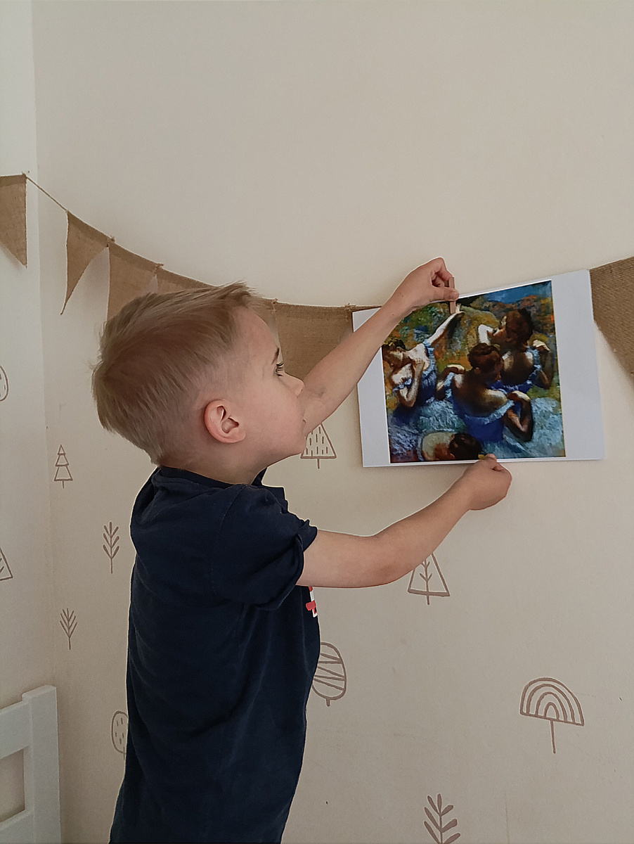 Домашняя галерея картин великих художников 