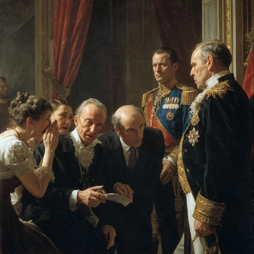 Атмосфера страха и осторожности при дворе Павла I, где каждое слово могло стать роковым