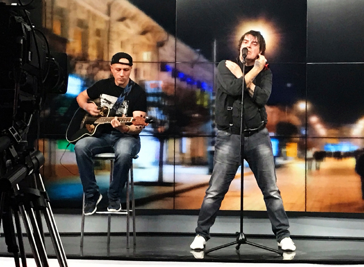 Ник Рок-н-Ролл и Азат «AzZzA» Мухаметов. Фото со страницы ВКонтакте Ника Кунцевича