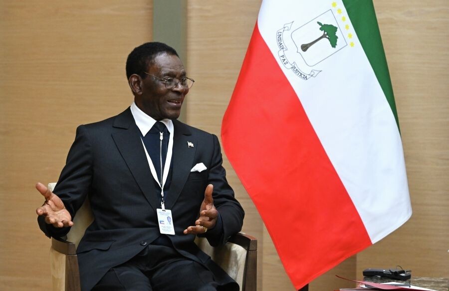    Президент Экваториальной Гвинеи Теодоро Обианг Нгема Мбасого / Источник: © Григорий Сысоев/РИА Новости