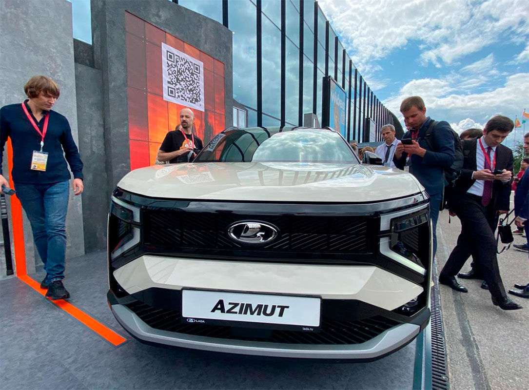 Стало известно название засекреченного кроссовера Lada.  Фото: Фото: ФедералПресс / Кирилл Конторщиков