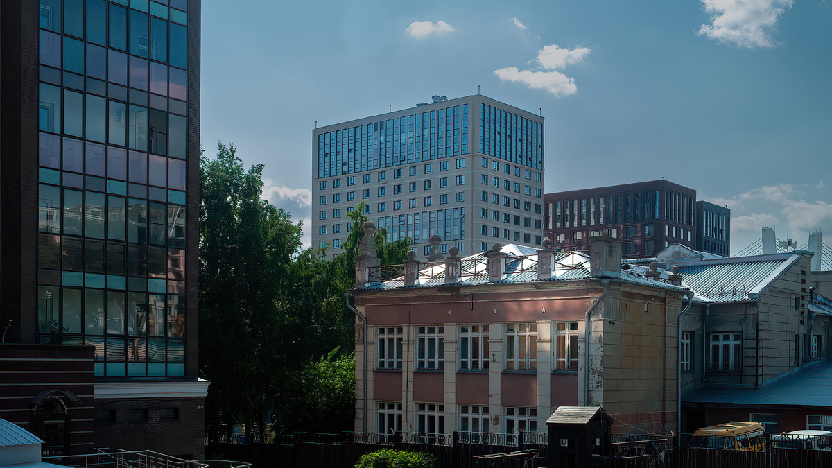 Речной вокзал и окрестности. Новосибирск. Фотография - www.openmainphoto.ru