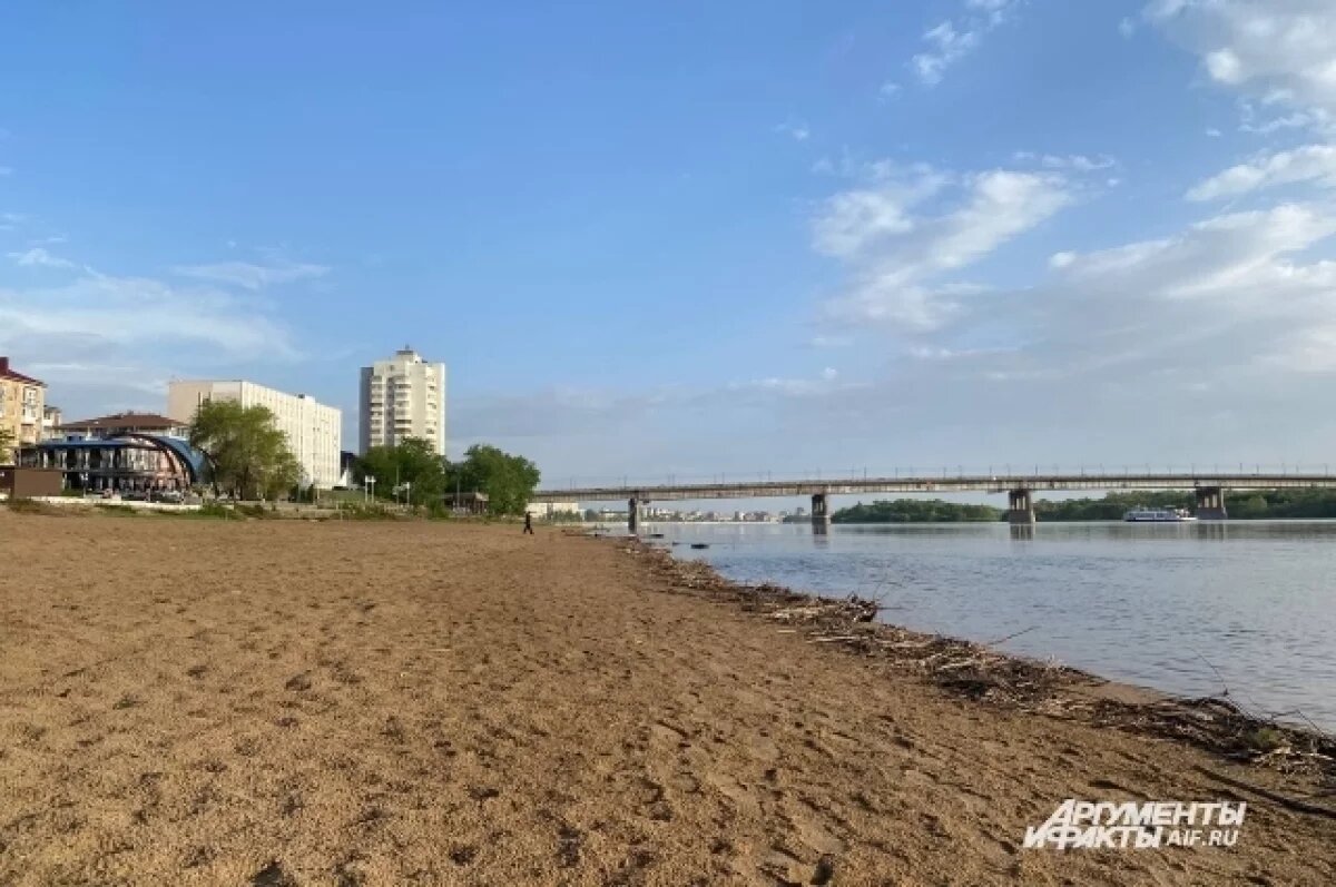    Жителям Омска напомнили, где можно купаться