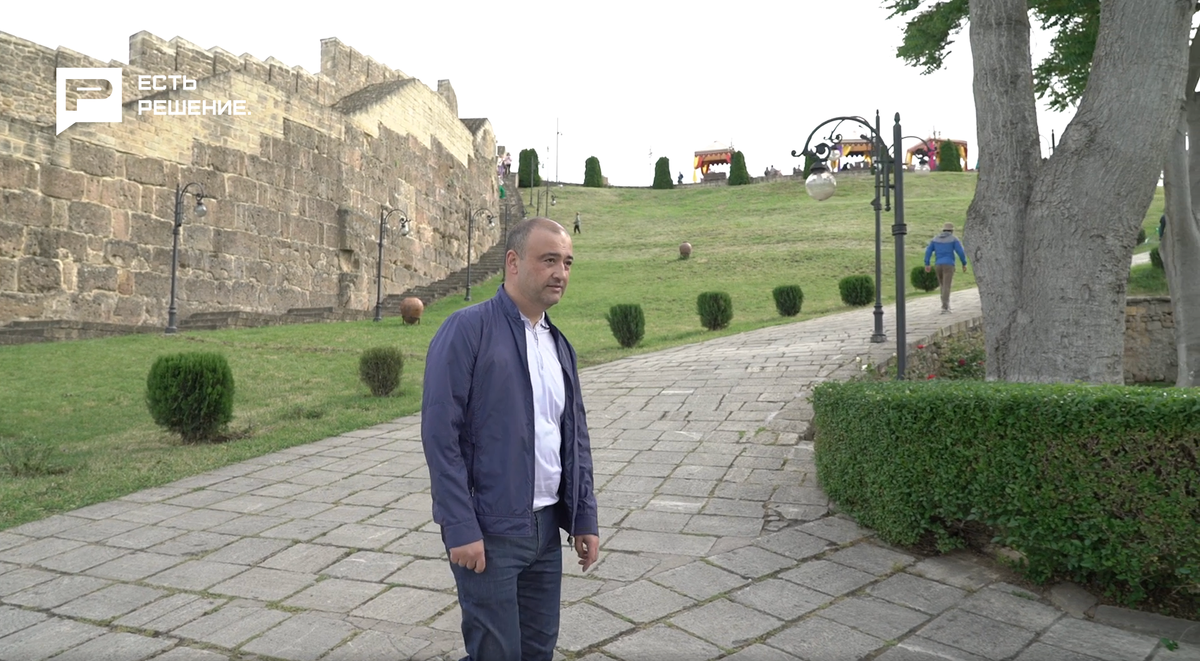 Ханлар Пашабеков, глава города Дербент