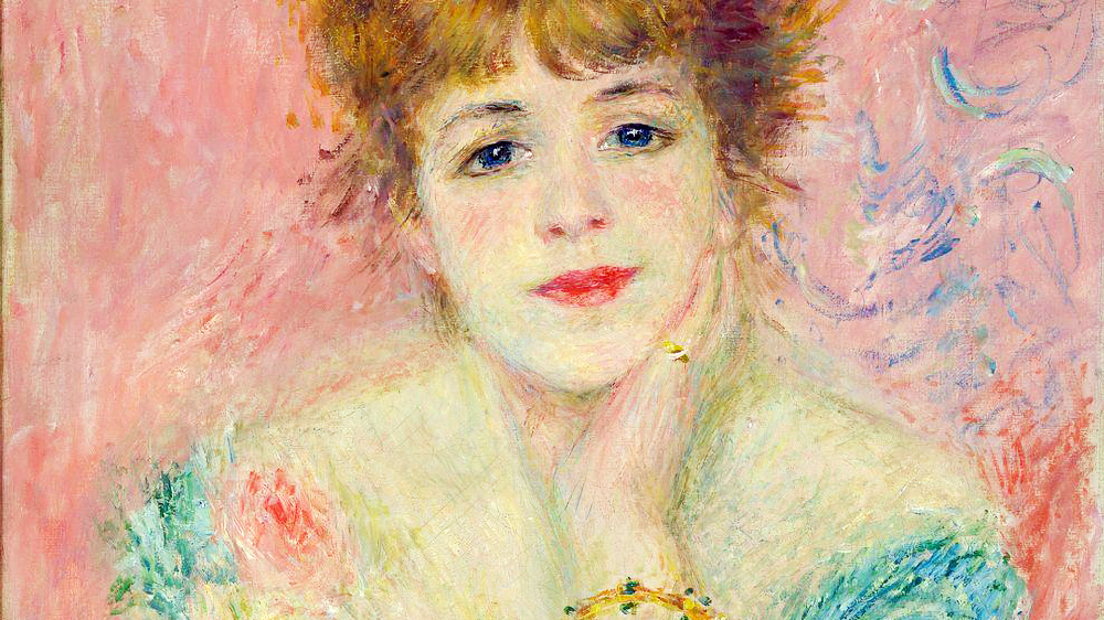 Пьер Огюст Ренуар. Портрет Жанны Самари. 