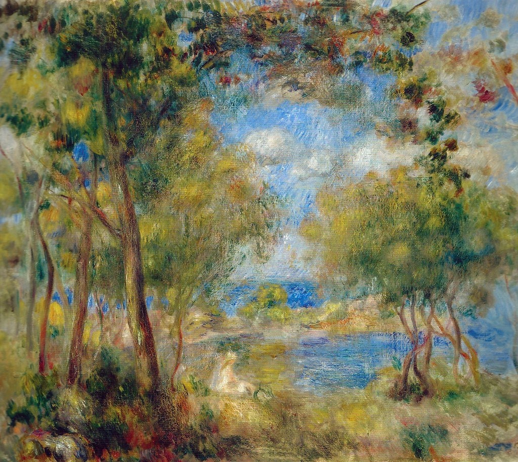 Картина Пьера Огюста Ренуара называется "Нуармутье" (1897) и находится в Коллекции Оскара Райнхарта в Винтертуре, Швейцария.