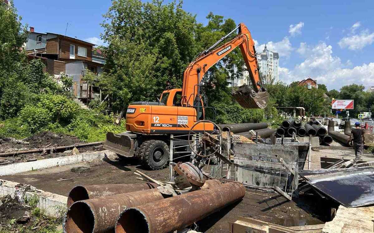    В Воронеже за 58 млн рублей реконструируют 800 метров теплосети АО «РИР Энерго» - «Воронежская генерация»