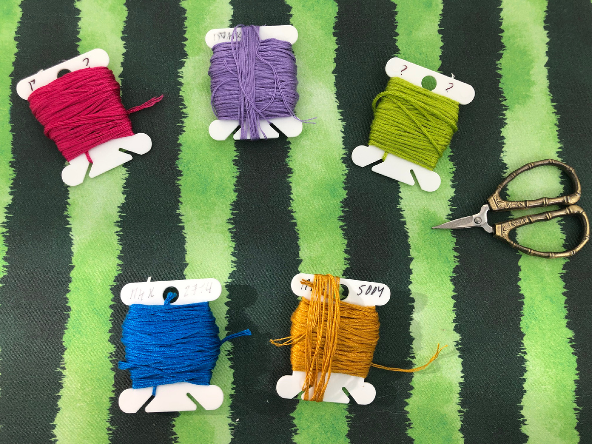 Подбор мулине