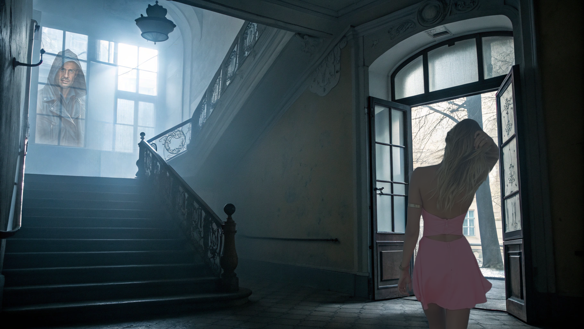 🪞 Ты осталась в парадной. Я — в окне. Питерская история не-разлуки