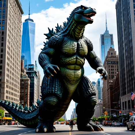 This lizard is far too big for our zoo.