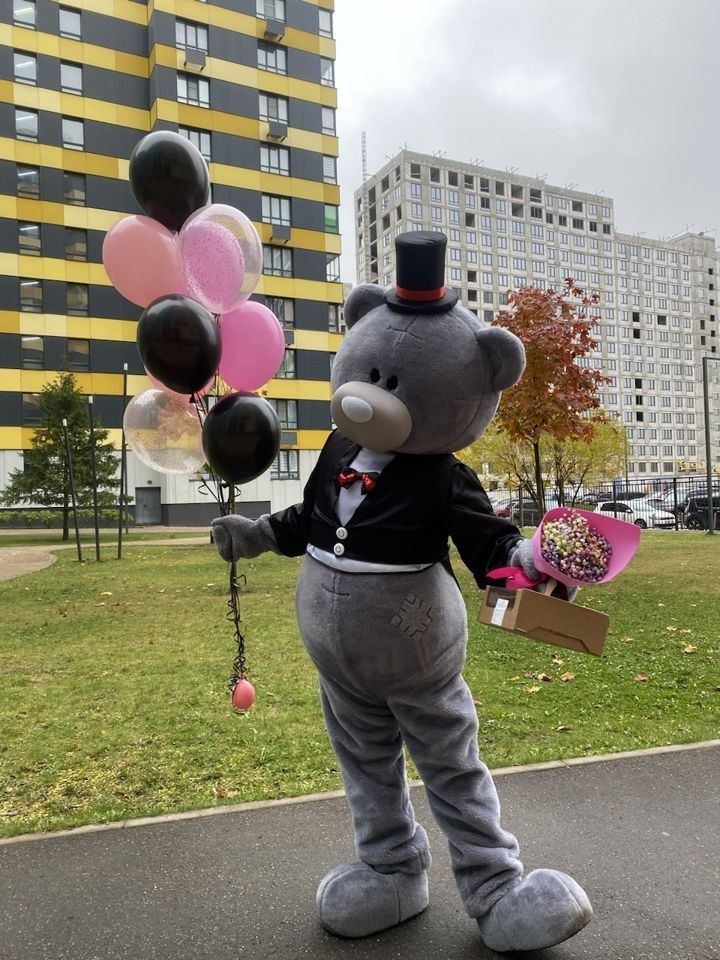 Я выбрала вот такого мишку.