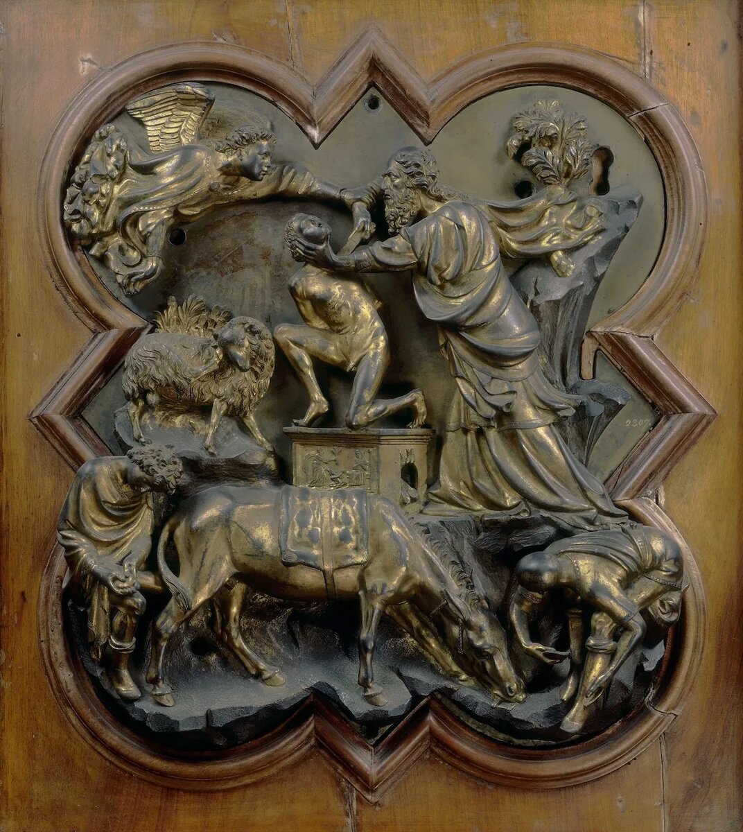 «Жертвоприношение Исаака» Филиппо Брунеллески, 1401 г. (Фото: Alinari/TopFoto)