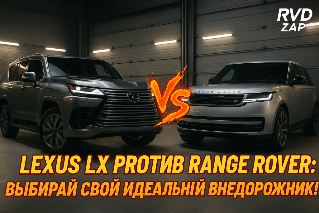    Сравнение внедорожников Lexus LX и Range Rover admin