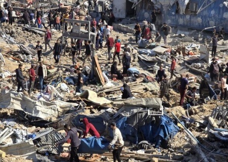    ЦАХАЛ из танка расстрелял очередь за гуманитарной помощью в секторе Газа