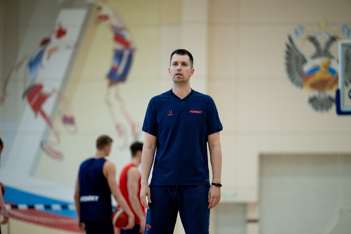 Александр Полинкевич на сборах национальной команды