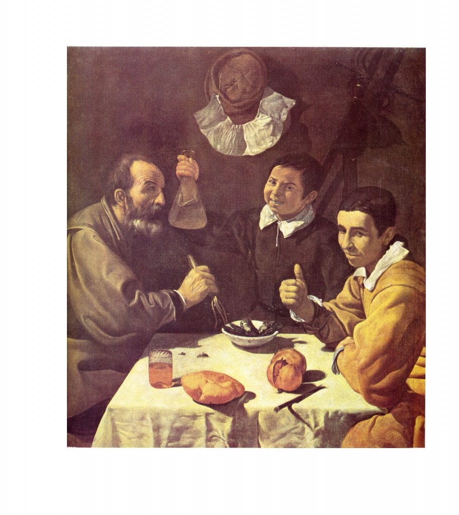 Диего Веласкес "Завтрак", ок.1617 г., источник фото Яндекс картинки