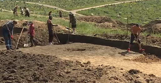     В Красноярске в микрорайоне Солнечный ученые нашли стоянку древнего человека