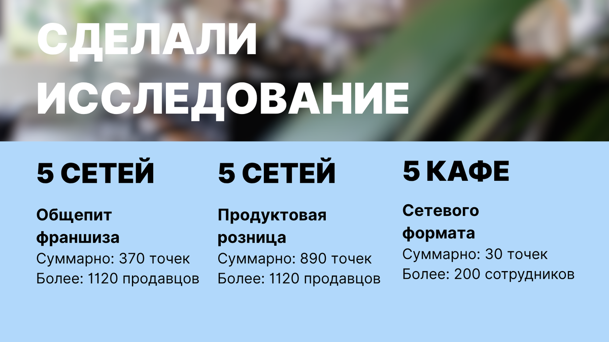 Дефицит кадров негативно влияет на уровень сервиса и на выручки в общепите 
