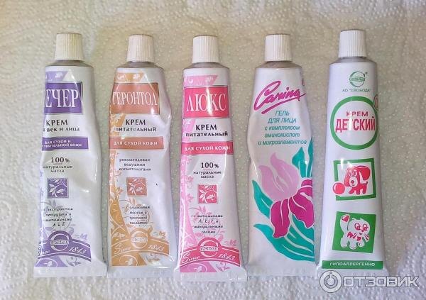 Фото из Сети. Судя по логотипу, с сайта Отзовик. Судя по выдавленным тюбикам, писал кто-то, у кого нет 70 к на крем для век (прям как у меня). 