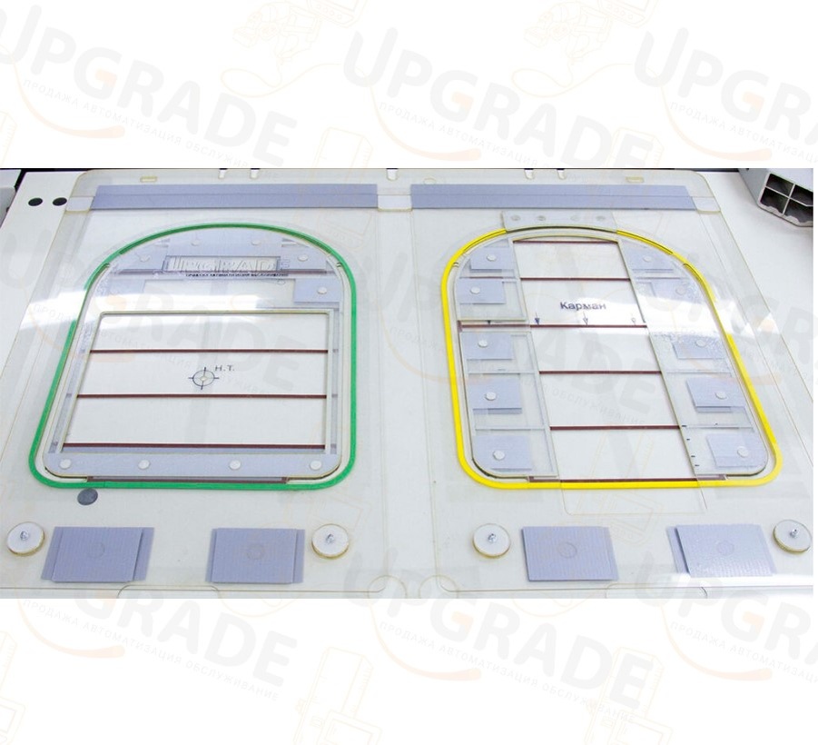Шаблон для заготовки спинок рюкзака