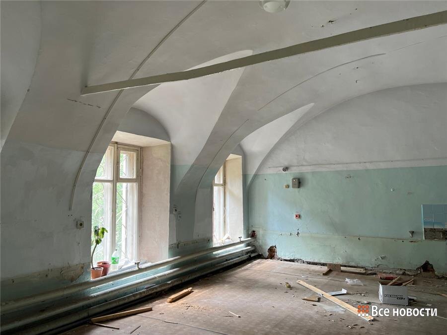 Как выглядели флигели до ремонта 