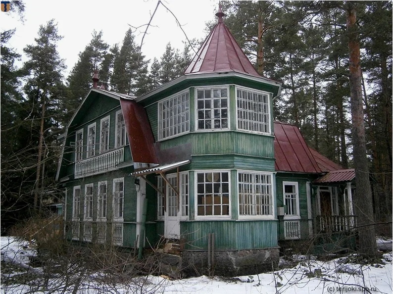 Дачи в Комарово. Фото взято тут: https://terijoki.spb.ru/%2F/photos/picture.php?/56764