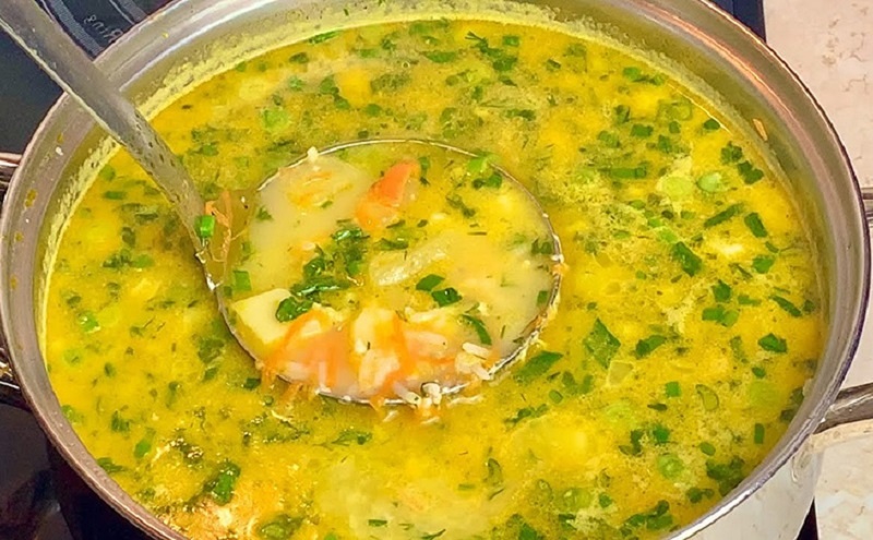 Готовим очень вкусный и необычный суп с маленьким секретом