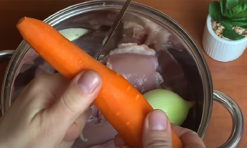 Готовим очень вкусный и необычный суп с маленьким секретом
