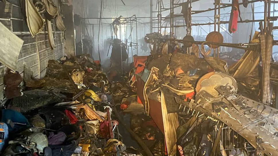 Последствия смертельного пожара в торговом центре во Всеволожске Ленинградской области.📷Фото: Прокуратура Ленинградской области